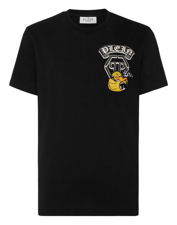 T-shirt Round Neck SS Gothic Duck black