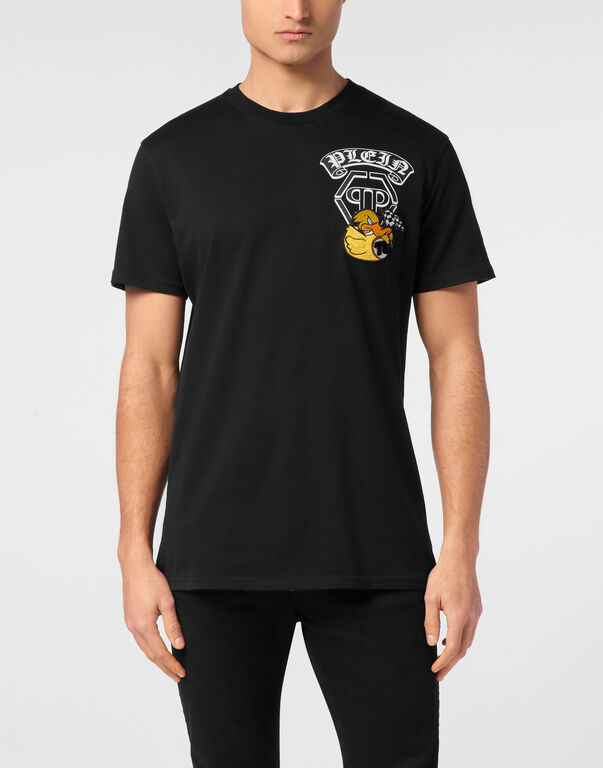 T-shirt Round Neck SS Gothic Duck black