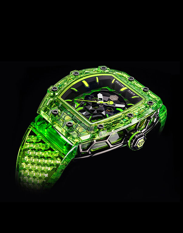CRYPTO KING CRYPTONITE WATCH green fluo