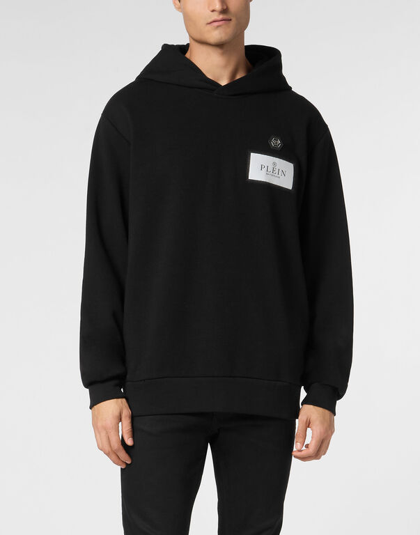 Hoodie Sweatshirt LS black / black