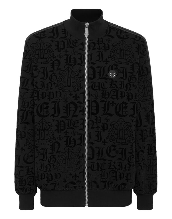 Jogging Jacket Gothic Plein black