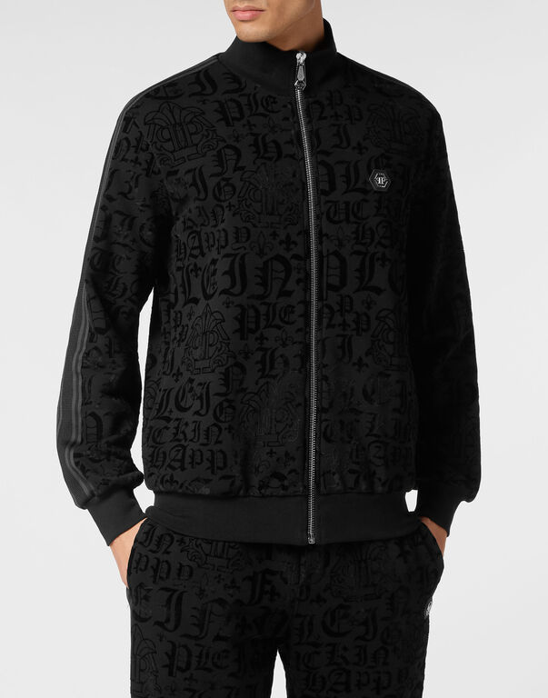 Jogging Jacket Gothic Plein black