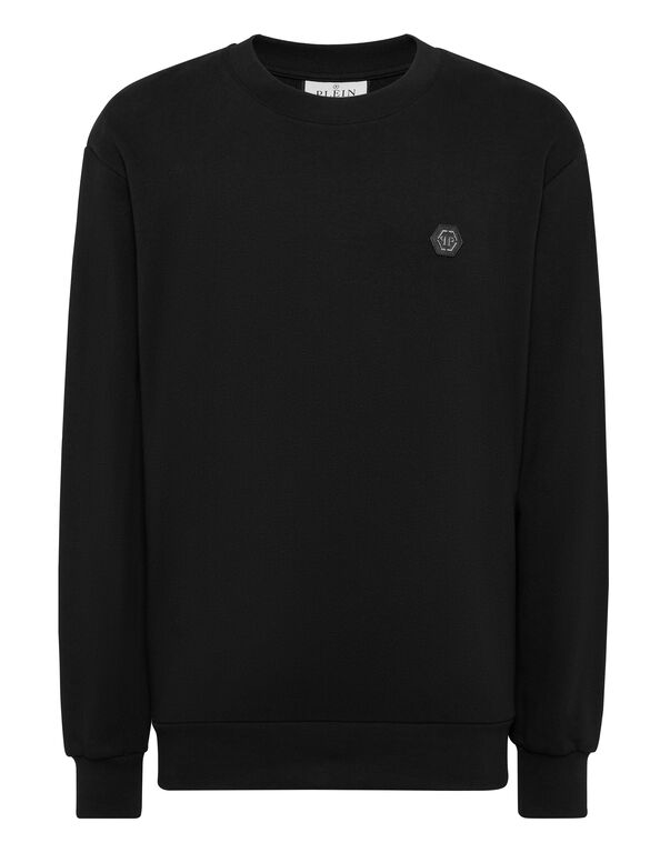 Sweatshirt LS Gothic Plein black / black