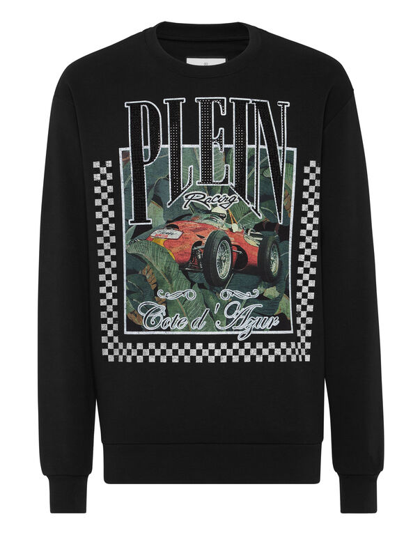 Sweatshirt LS Racing black