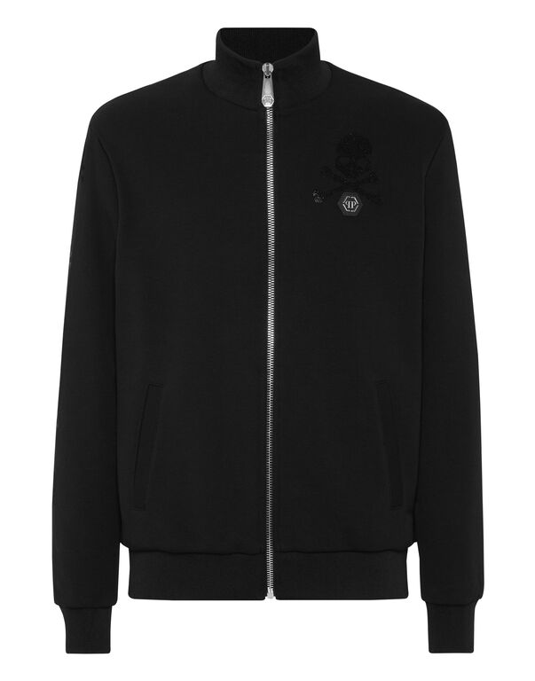 Jacket Scheleton Strass black