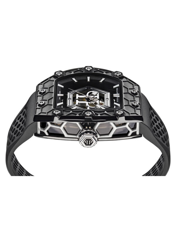 Crypto King Hexagon NOIR SAMURAI Watch black