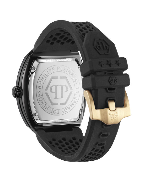 Stainless Steel Watches The Hexagon Phantom Gold+Black