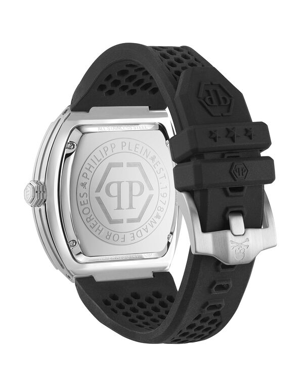 Stainless Steel Watches The Hexagon Phantom black/silver