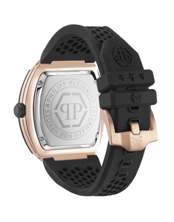 Stainless Steel Watches The Hexagon Phantom black / rose