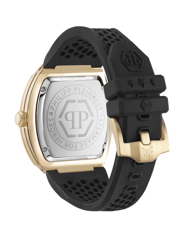 Stainless Steel Watches The Hexagon Phantom black / gold