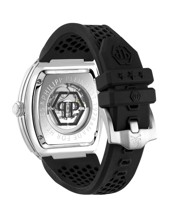 THE $KELETON WATCH black/silver