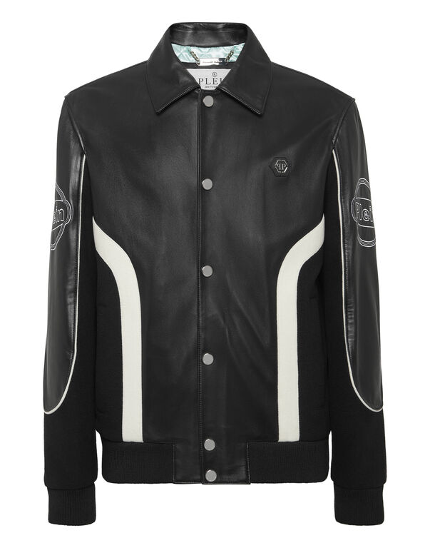 Coster Bomber Jacket LS Plein Club black 1 1664-coster-bomber-jacket-ls-plein-club-black-1.jpg