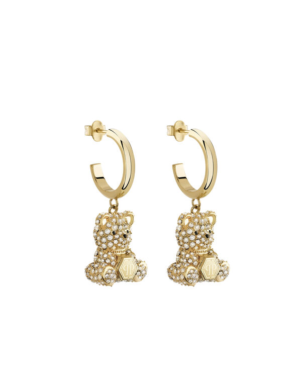 Hoop Earrings Teddy PLEIN VALENTINE gold
