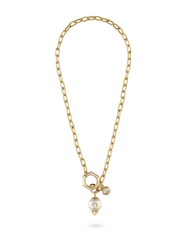 Crystals Necklace PLEIN RHAPSODY gold