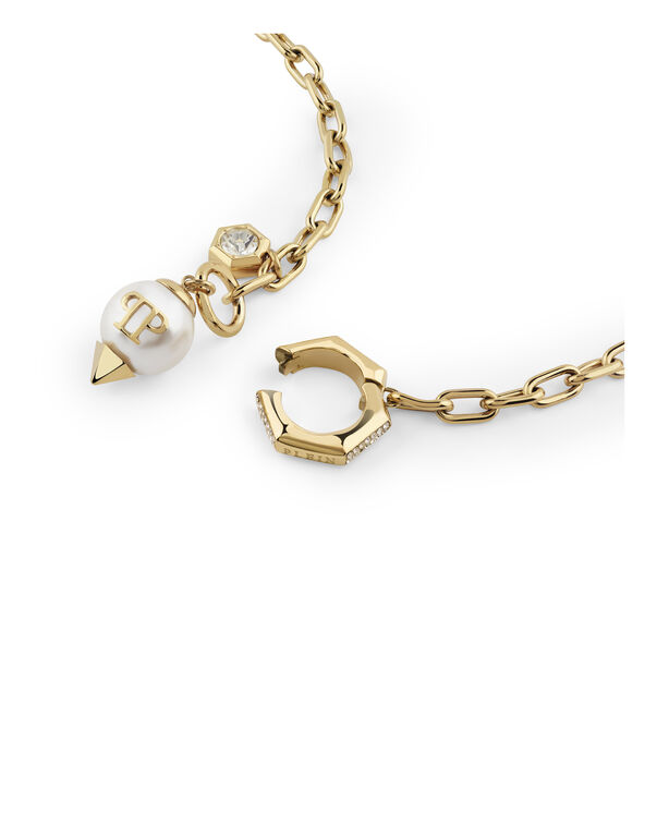 Crystals Necklace PLEIN RHAPSODY gold