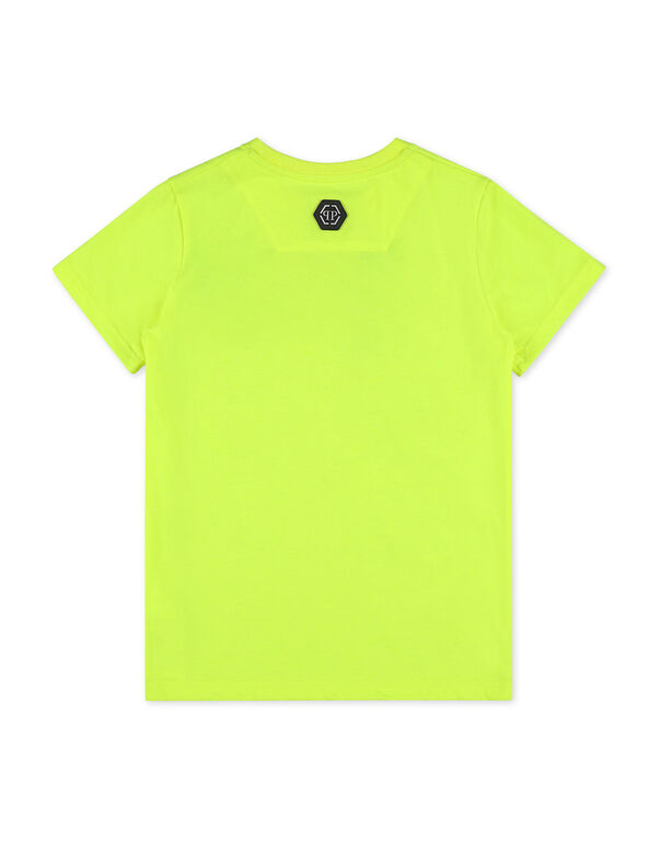MAXI T-SHIRT yellow fluo