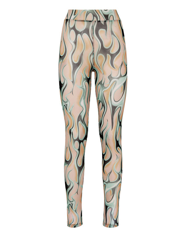 Tulle Leggings Flame nude pink