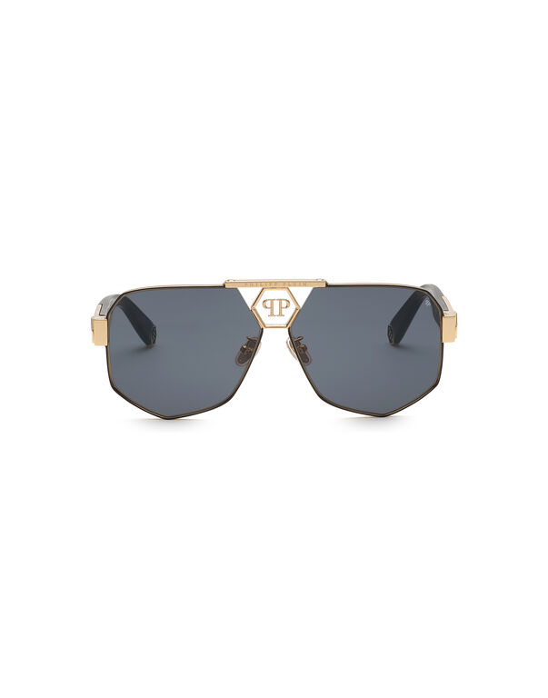 Sunglasses Plein Badge black/light gold