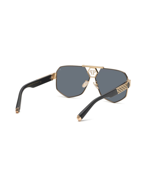 Sunglasses Plein Badge black/light gold