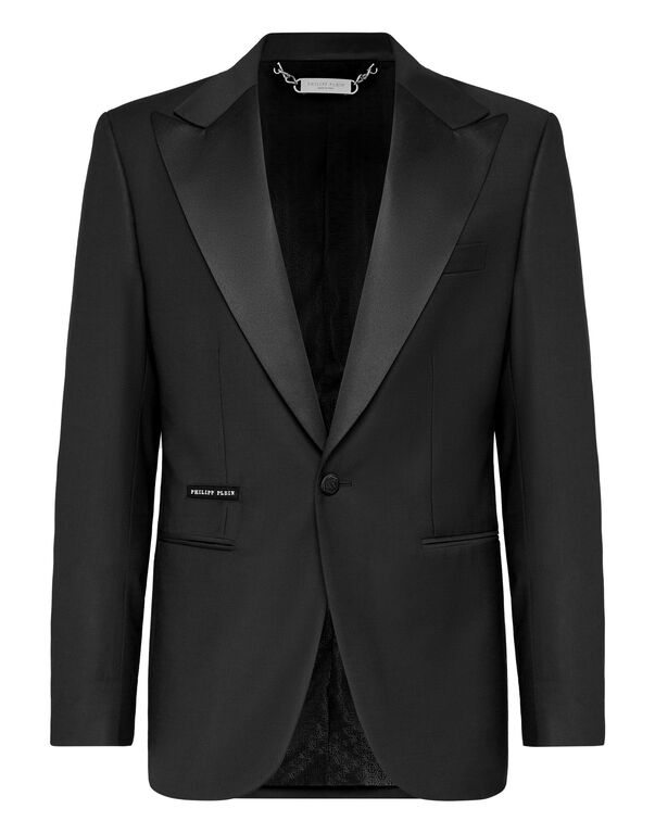 Blazer Slim Fit Iconic Plein black