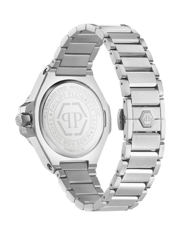 Stainless Steel Watches Plein Lady Royal Silver