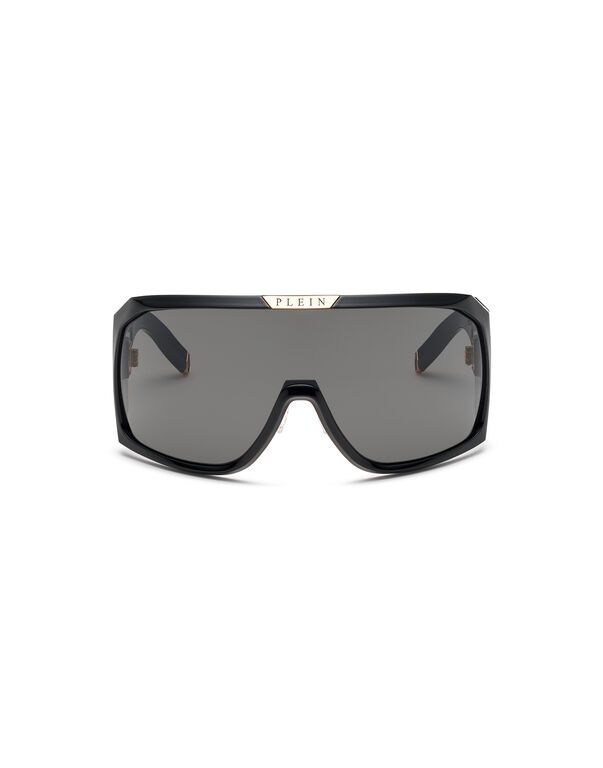 PLEIN REFLECT OVERSIZE SUNGLASSES black / black