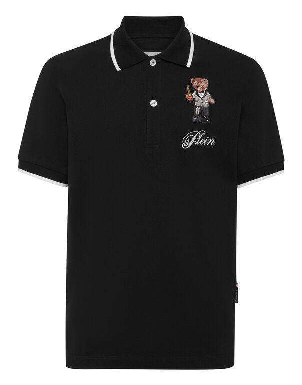 Polo Shirt Teddy black