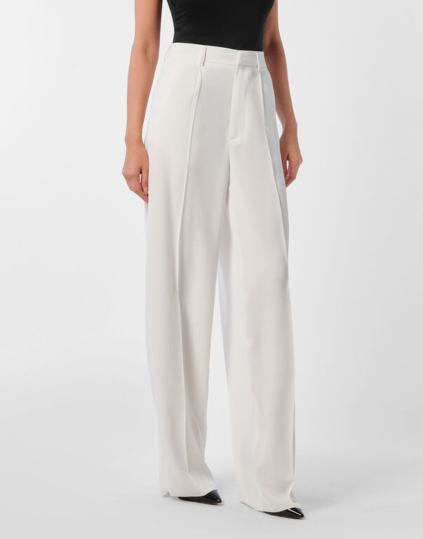 Dame Fit Trousers white