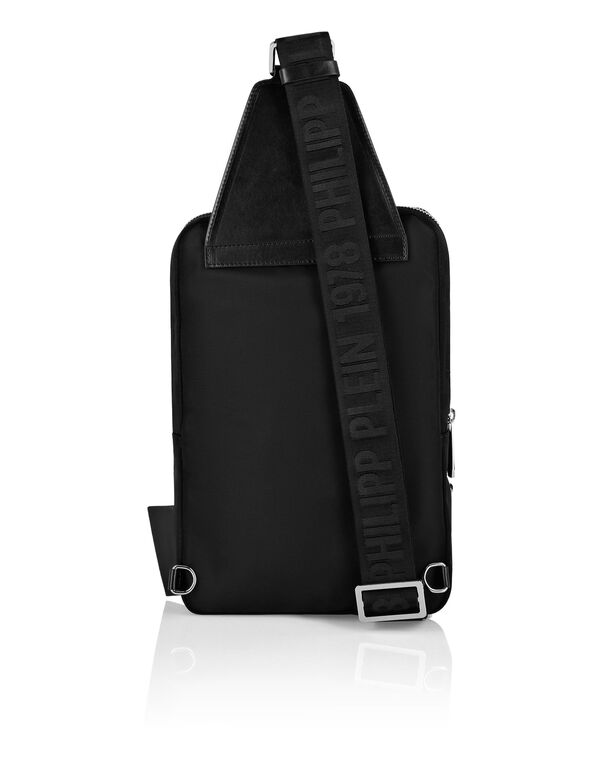 Cross body Hexagon black