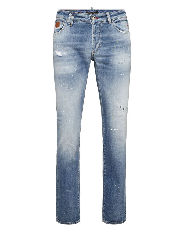 5-Pocket Super Straight Cut Jeans PP Nice