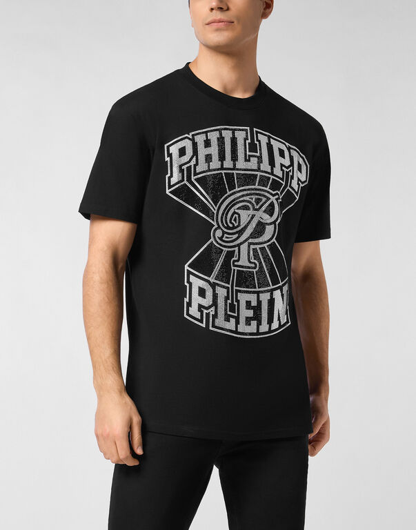 Round Neck T-Shirt College Plein black