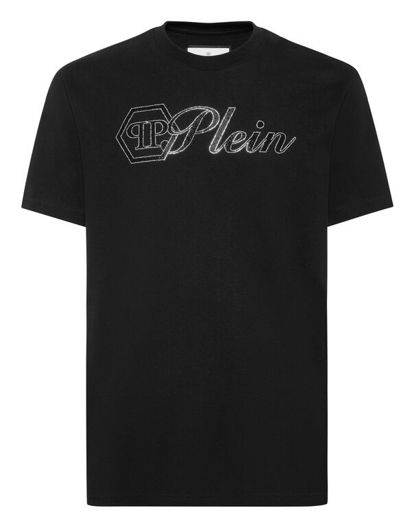 Round Neck T-Shirt Full Of Stones Plein black