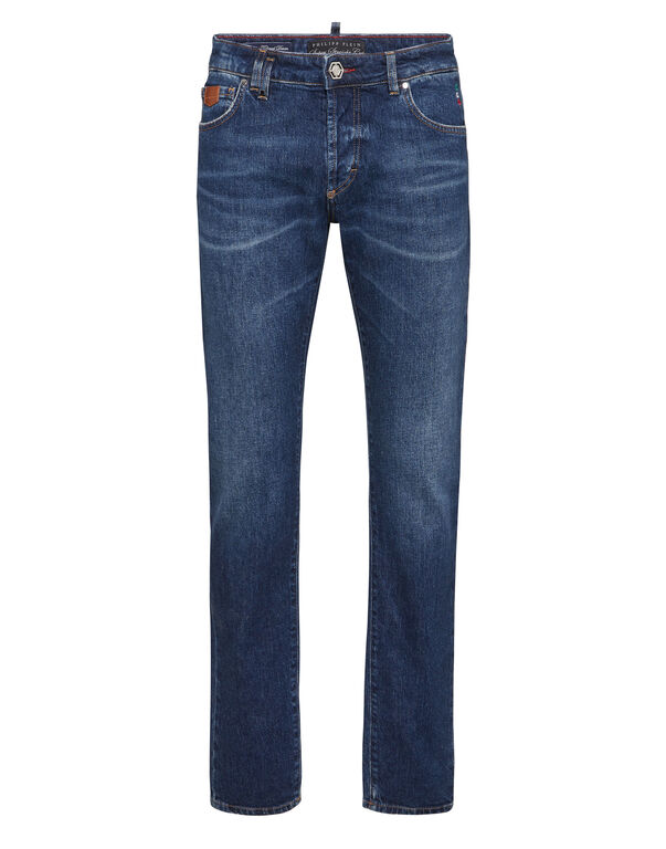 Super Straight Cut Jeans Plein Marbella