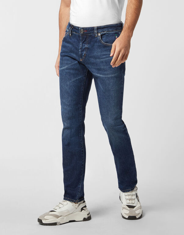 Super Straight Cut Jeans Plein Marbella