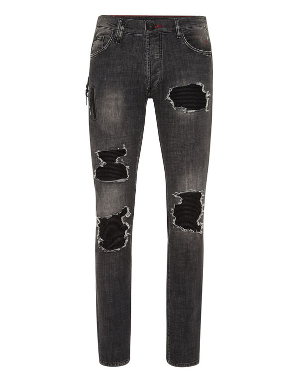 Rock Star Fit Jeans Patch Full Metal