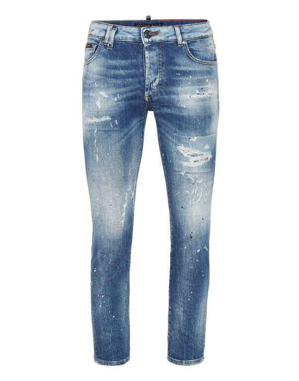 Denim Skinny Trousers Smile Thunder Blue