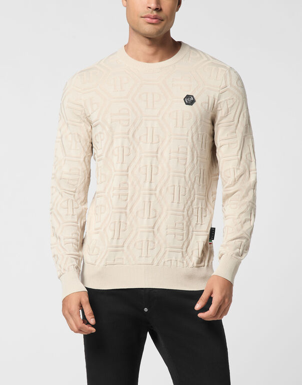 2377-jacquard-silk-wool-pullover-round-neck-ls-monogram-beige-1.jpg