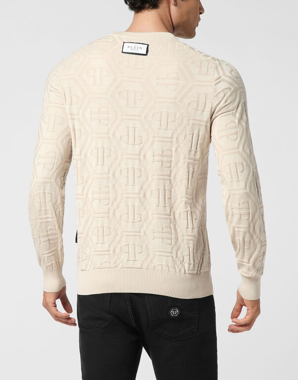 2377-jacquard-silk-wool-pullover-round-neck-ls-monogram-beige-1.jpg