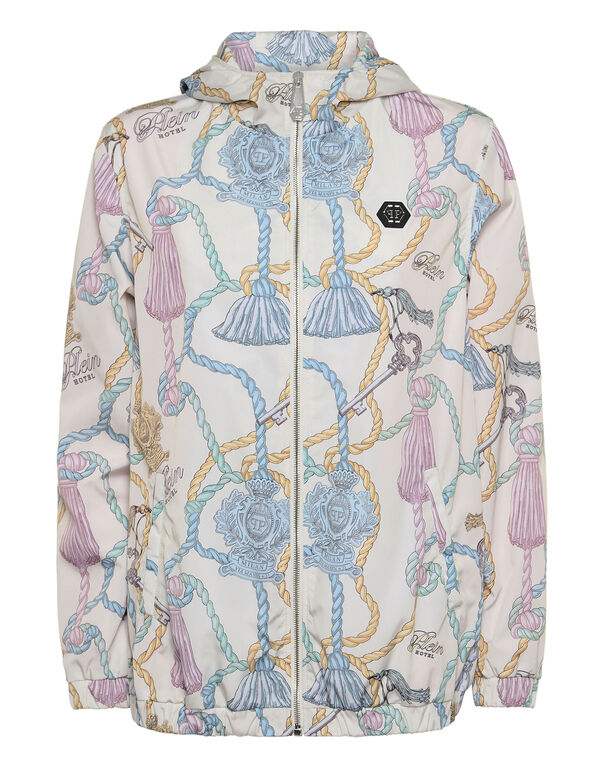 Nylon Windbreaker Tassels multicolor