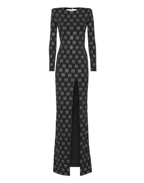 Long Dress Monogram black