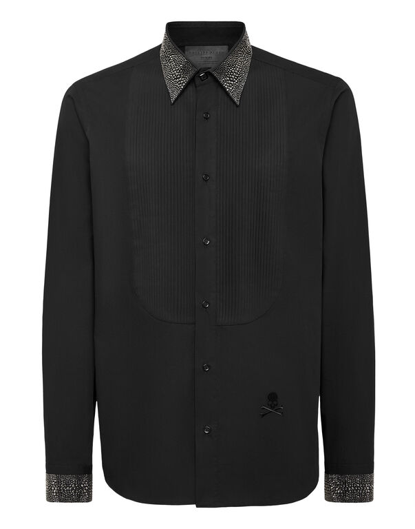 Black Tie Shirt black