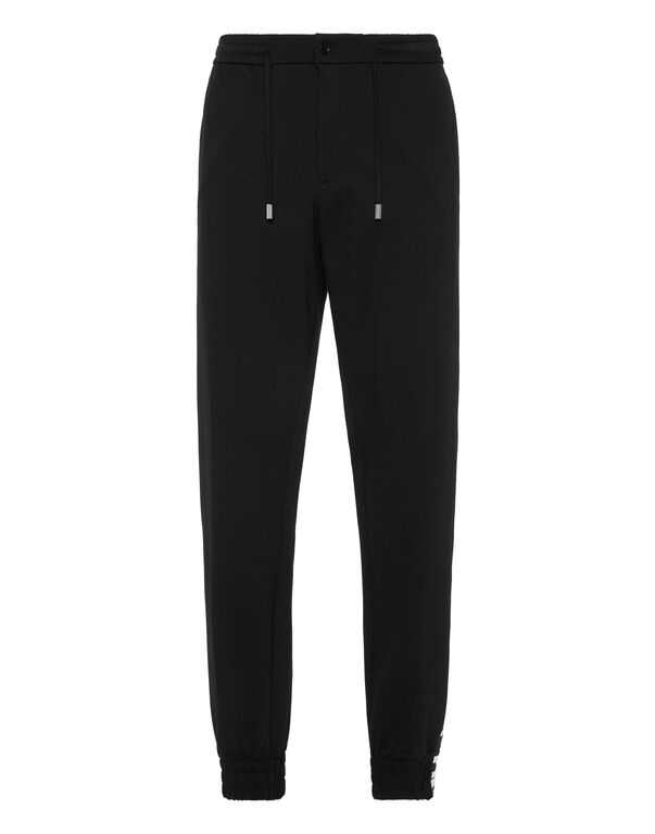Light Fleece Trousers Joy Fit black