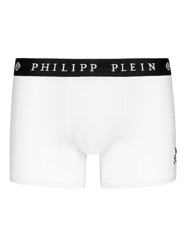 Boxer Skull white