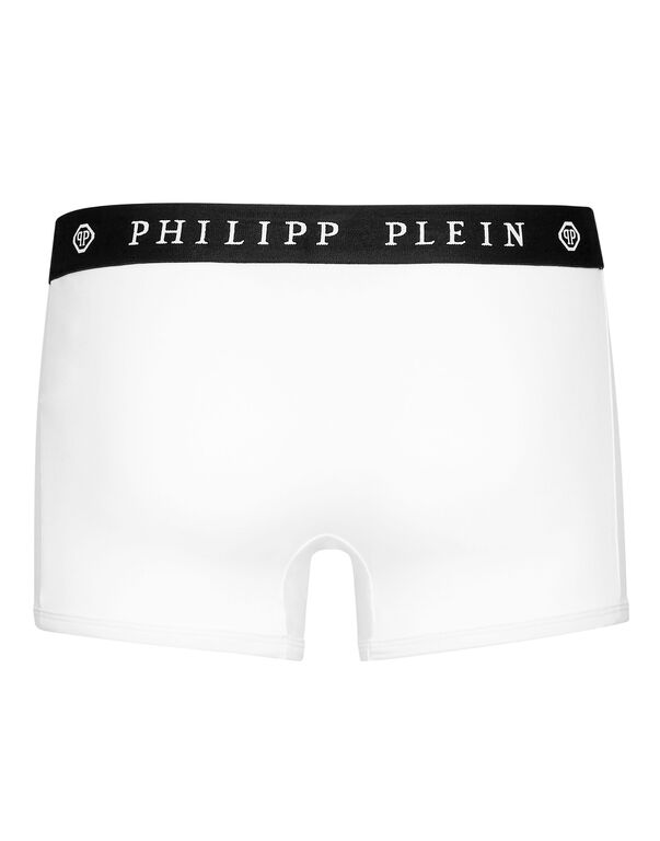 Boxer Skull white