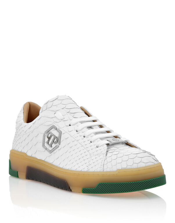 Real Python Low Top Sneakers white