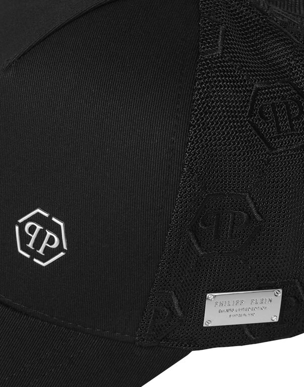 Baseball Cap Hexagon black