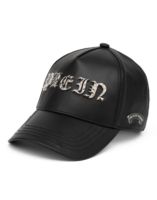 Baseball Cap Gothic Plein black / gold