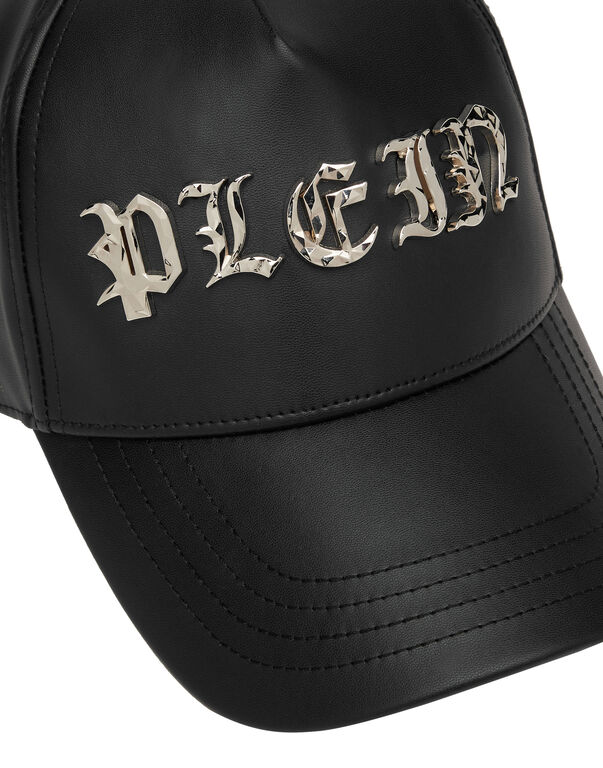 Baseball Cap Gothic Plein black / gold