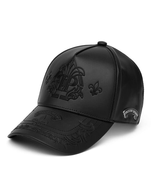 Baseball Cap Gothic Plein black