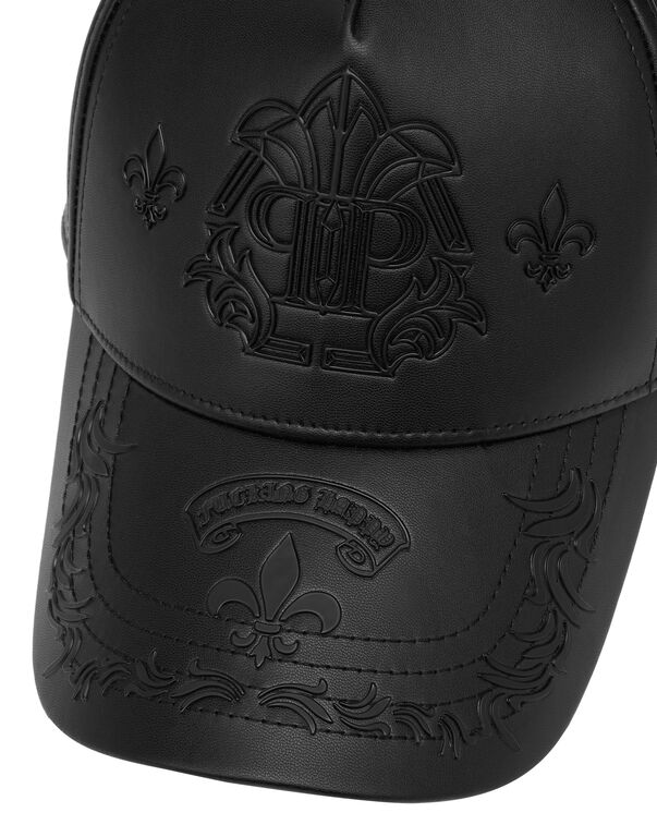 Baseball Cap Gothic Plein black